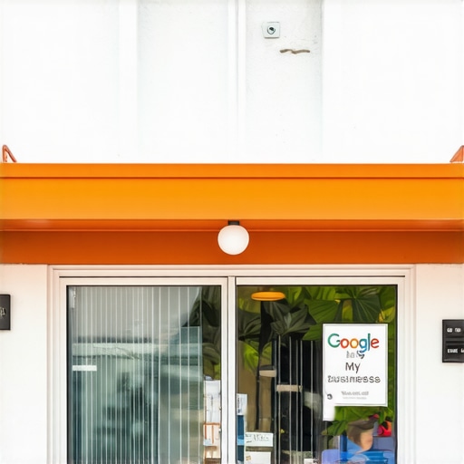 Honolulu storefront with optimized Google My Business sign