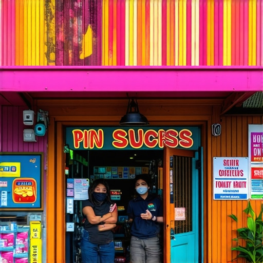 A lively Honolulu storefront with welcoming staff and bright signage