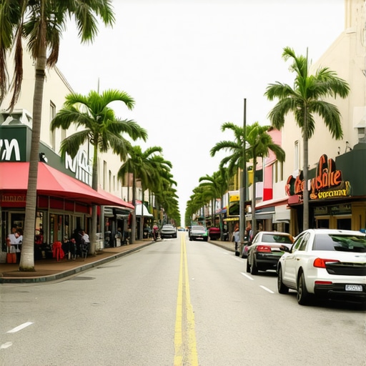 Honolulu street scene with Google Maps overlay showing local businesses