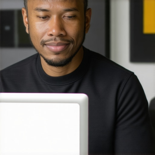 Business owner optimizing Google Business Profile in Honolulu