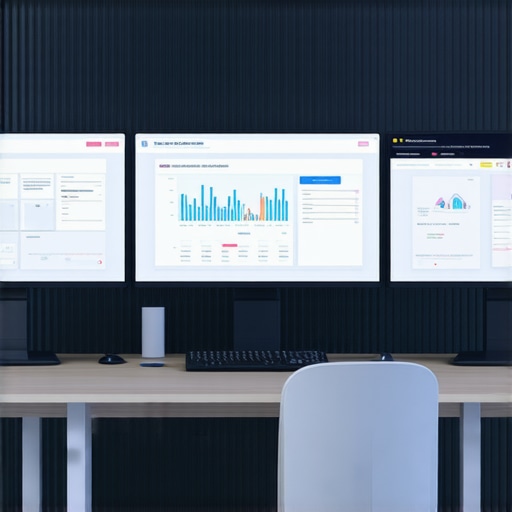 SEO Tools for Honolulu's Local Business A professional analyzing local SEO metrics on multiple computer screens.