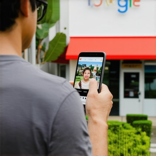 Honolulu business owner managing Google profile photos