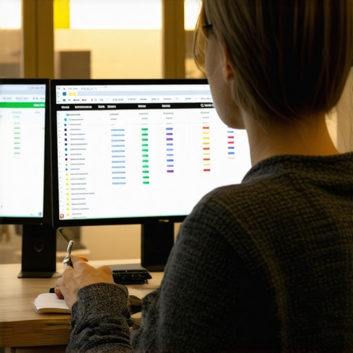 Person reviewing and updating local business citations on a laptop in Honolulu.
