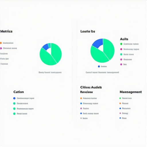 A computer screen showing analytics for local SEO performance, citations, and reviews