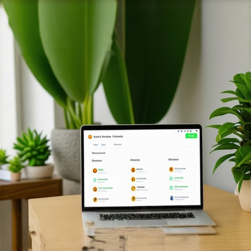 Workspace with SEO analytics tools showing Hawaii map rankings